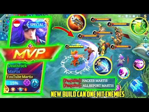 THIS MARTIS BUILD WILL MAKE YOU A OFFLANE MONSTER 👹 👹 || MARTIS BEST BUILD 2022 - MOBILE LEGENDS