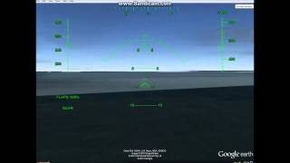 How To Land In Google Earth Flight Simulator! (step-by-step)