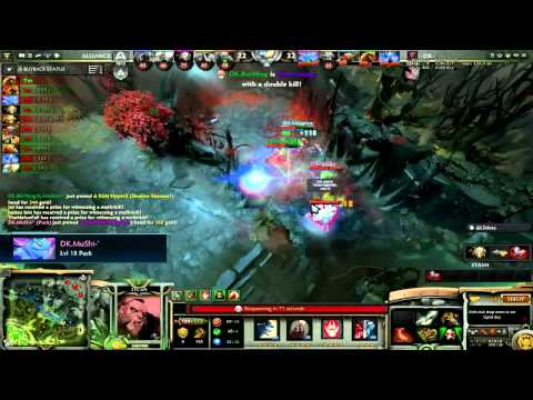 DOTA2 - Alliance vs DK - StarLadder IX Finals Group Stage (highlights)