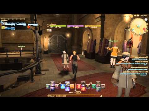 FFXIV ARR: Materia Concerns (Weaver Class Quest LV 20) Cutscene