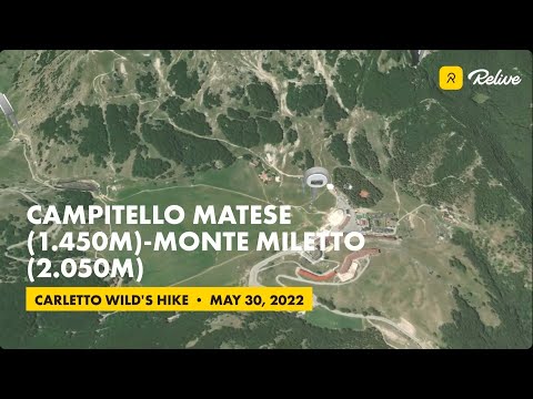 Campitello Matese (1.450m)-Capo d'acqua-Monte Miletto(2.050 m)-Grotta delle Ciaole