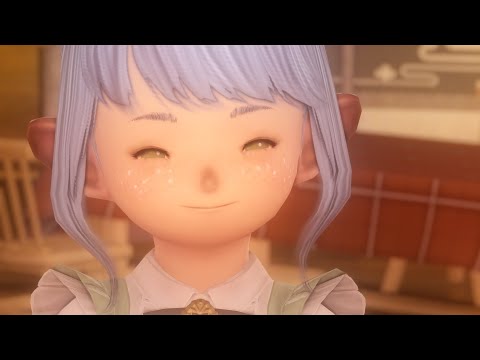 LALAFELL VISITS LALAMAID CAFE - ffxiv