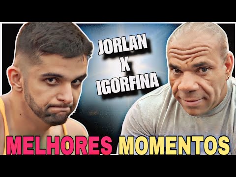 IGORFINA X JORLAN, MELHORES MOMENTOS PRA CHORAR DE RIR
