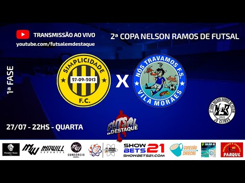 SIMPLICIDADE X NÓS TRAVAMOS  COPA NELSON RAMOS #futsalemdestaque