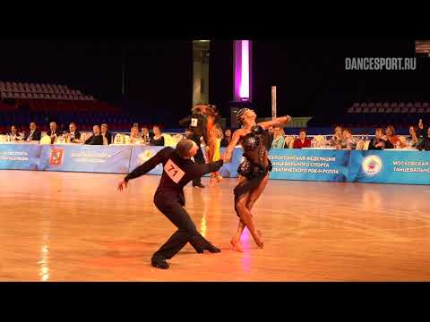 Vladislav Nikishin - Polina Golubeva RUS, Rumba, Grand Prix Dynamo 2019
