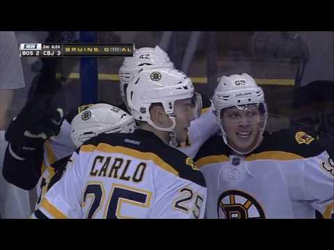 David Backes scores 1st goal as a Bruin - 10/13/2016