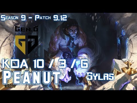 Gen Peanut SYLAS vs OLAF Jungle - Patch 9.12 KR Ranked