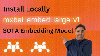 Mixedbread mxbai-embed-largeをローカル環境にインストールする方法 — 新しい埋め込みモデル