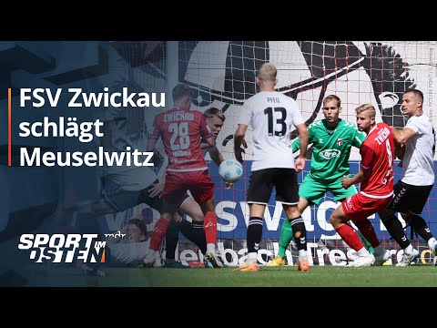Erster Heimsieg für FSV Zwickau - ZFC Meuselwitz bleibt sieglos | MDR