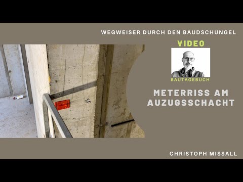 Bautagebuch  Meterriss
