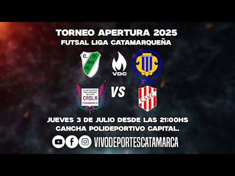 FUTSAL: Defensores vs Juventud // San Lorenzo vs Villa Cubas (Fecha de Clásicos)
