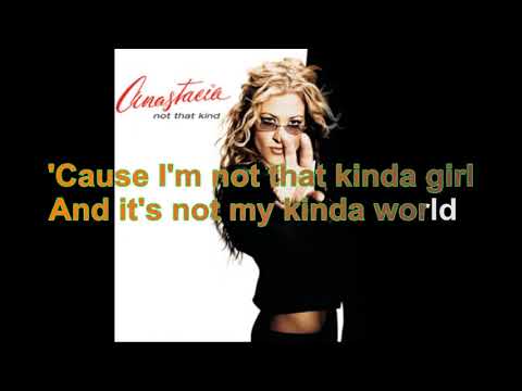 Anastacia - Not That Kind [Lyrics Audio HQ]