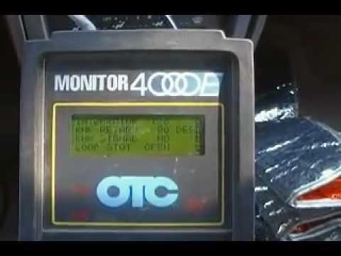 How to ... OTC 4000 Scan Tool