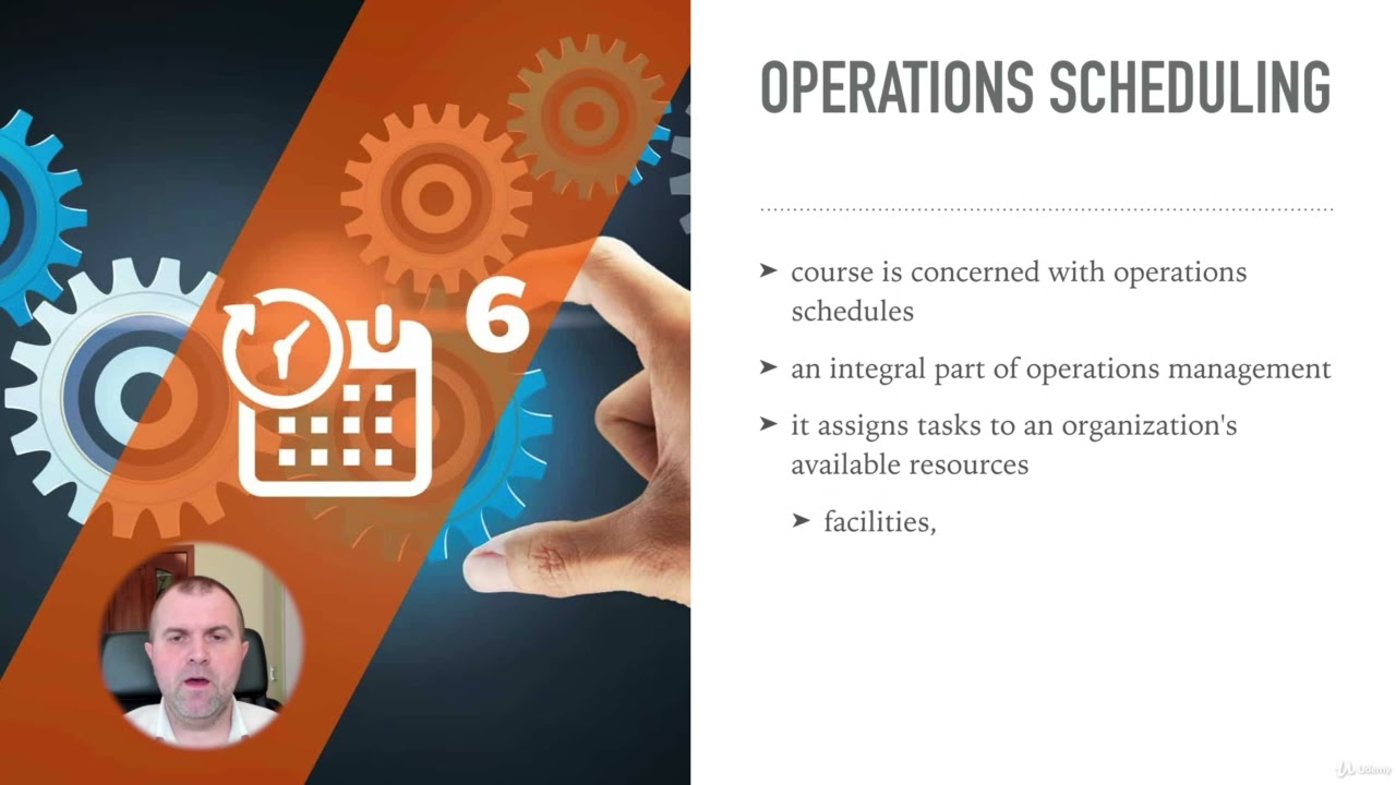 Operations Management: Operations Scheduling - learn Operations