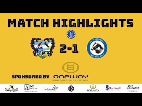 Hamble 2-1 Brockenhurst 16/11/2019