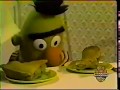 Classic Sesame Street Ernie And Bert Shares Apple Pie
