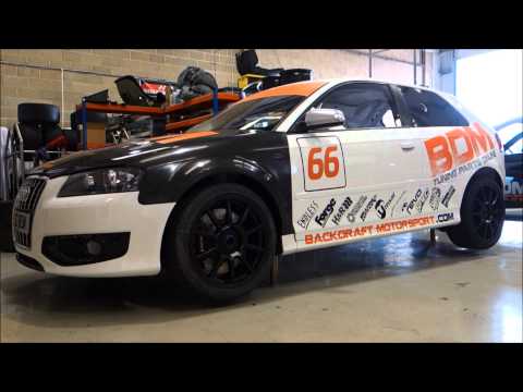 Backdraft Motorsport Audi S3 Race Car Air Jack Test