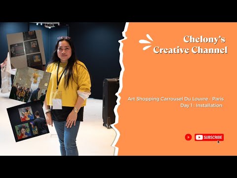 Art Shopping no Carrousel Du Louvre-Paris (Dia 1 / Instalação)