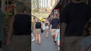 Queen Victoria Summer Night Market Melbourne Australia #shorts #walk