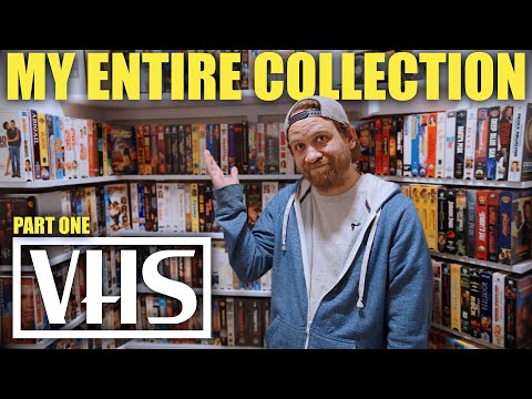 My ENTIRE Physical Media Collection! Part 1: VHS