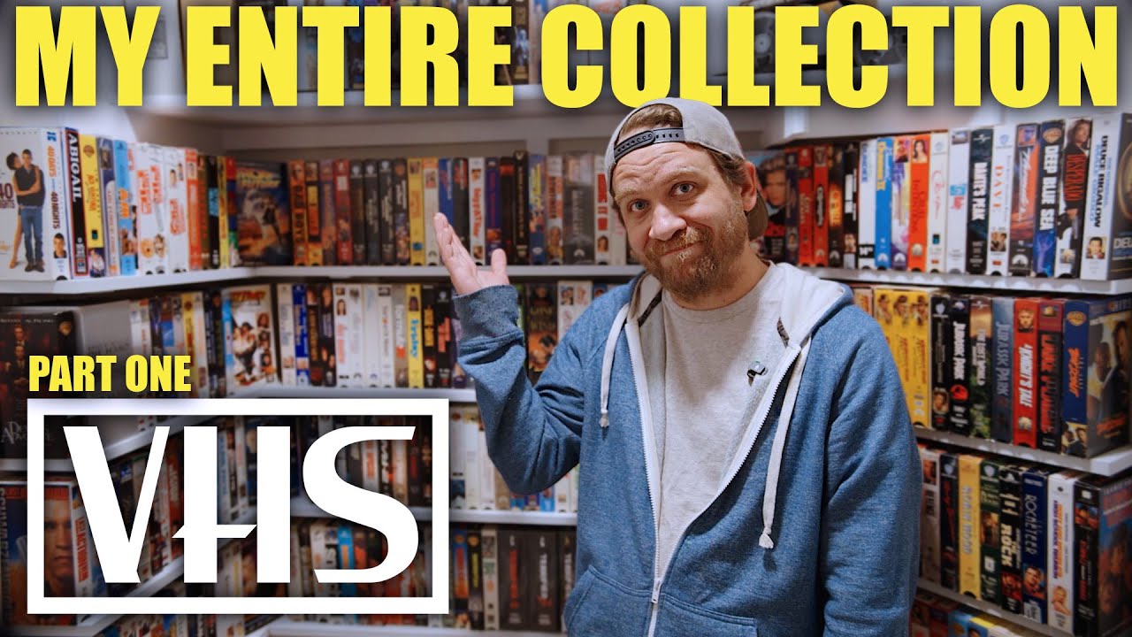 My ENTIRE Physical Media Collection! Part 1: VHS