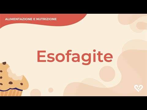 Esofagite: cos'è e come si cura?