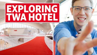 Exploring the Iconic TWA Hotel! Retro 1960s Airline Hotel in New York City!
