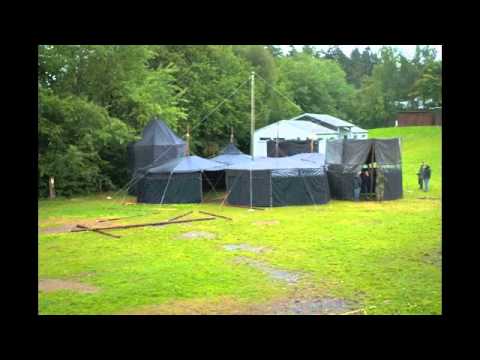 Aufbau der Jurtenburg