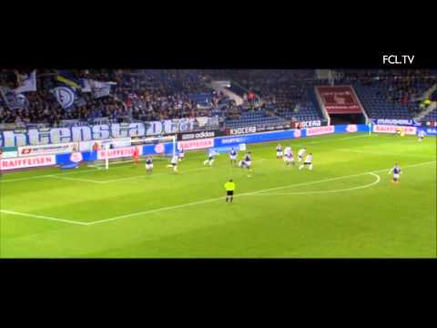 Artur Ionita goal for Aarau (Aarau vs Luzern) 15/02/14