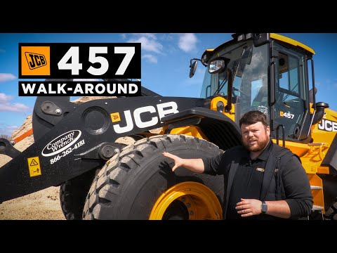JCB 457 Wheel Loader Walk-Around | Features & Overview with John Arnold