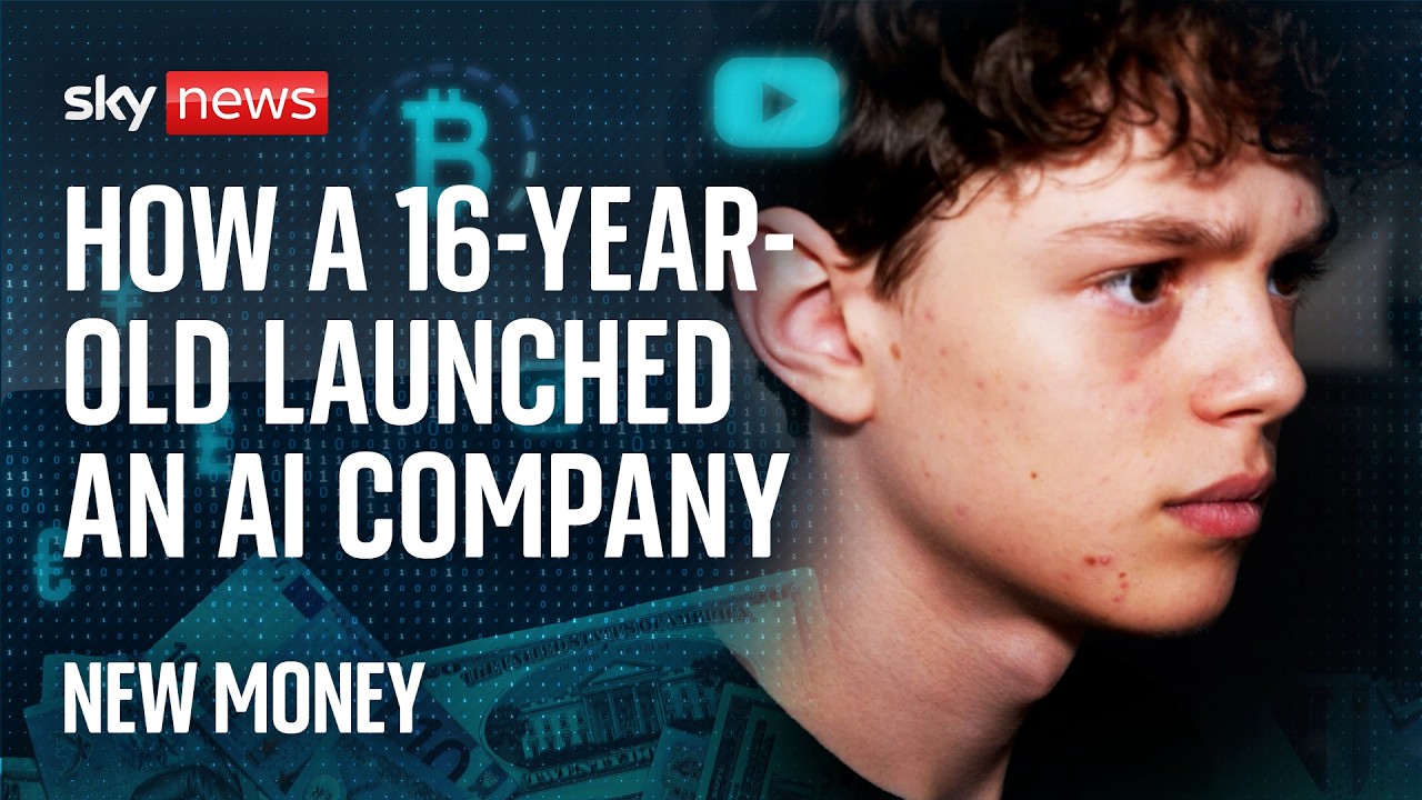 Meet the teenage AI company founder who secured a $1m investment | New Money