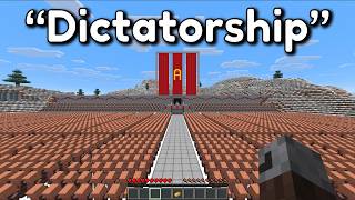 Beating Minecraft but it’s a Brutal Dictatorship