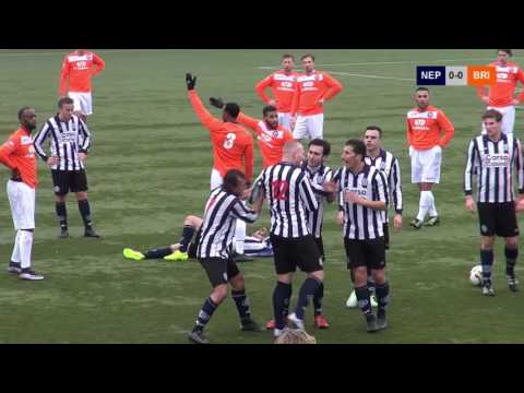 Neptunus-Schiebroek - V.V. Brielle (4 februari 2017)