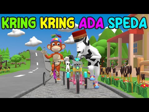 Kring Kring Ada Sepeda 🚲❤️🚲 Lagu Anak Indonesia Viral