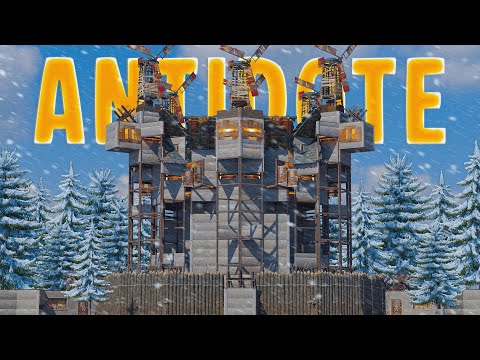 The Antidote | The BEST Egg OPENCORE Medium Group Base | RUST Base Design