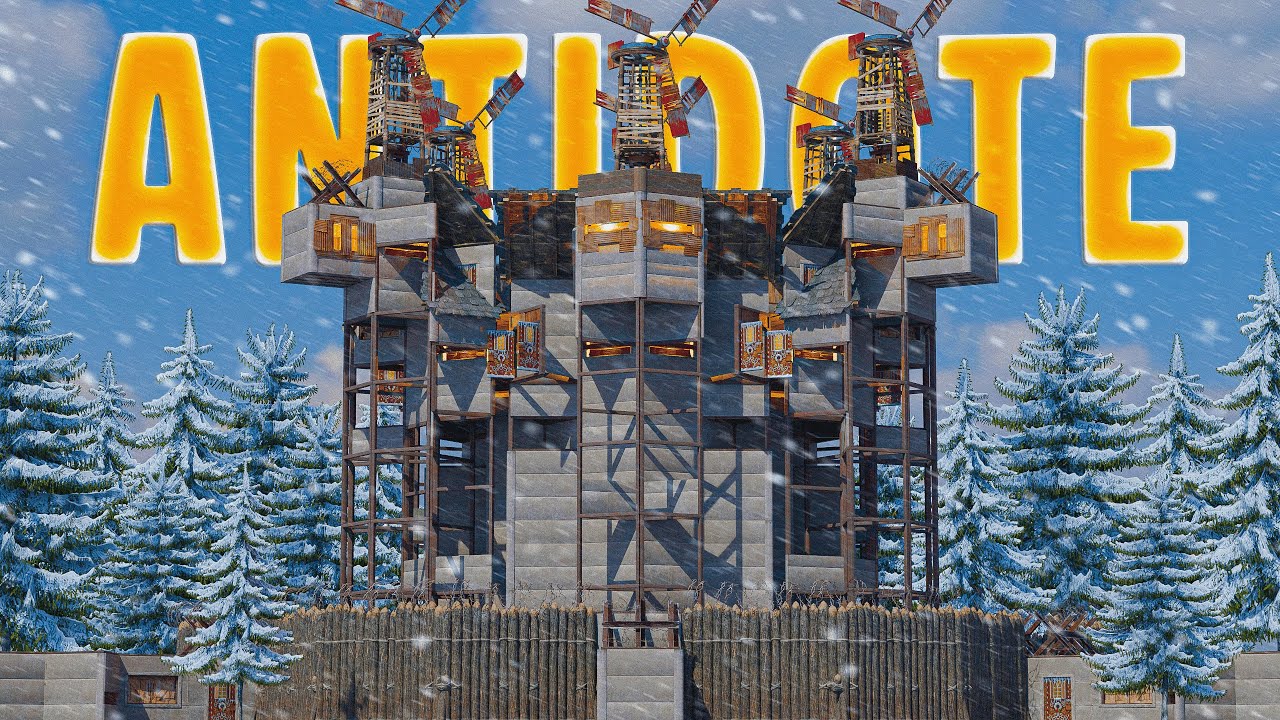 The Antidote | The BEST Egg OPENCORE Medium Group Base | RUST Base Design