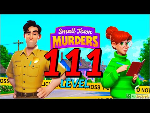 Small Town Murders  Match 3 Crime Mystery Stories Level 111 gameplay android ios new best game