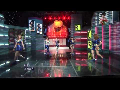 SBS 인기가요 카라 step.110918