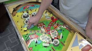 Bally's Safari Pinball Machine - An E.M. Table With A Skill Shot?
