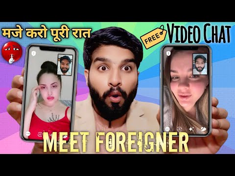 Video Chat with Strangers | Talk with Foreign Girls Live | Free Random Video Chat App 😱