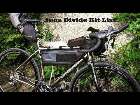 Bikingman Inca Divide 2018 Kit List Ultra Bikepacking races