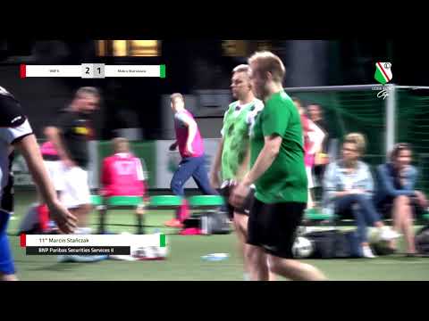 Skrót meczu 7.kolejka BNP II - Makro Warszawa (Legia Biznes Cup Wiosna 2018)