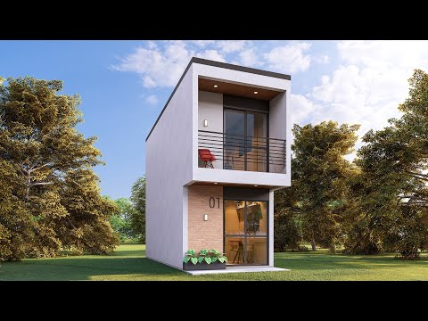 2-Story TINY HOUSE | 3x7 Meters | Small and Cozy