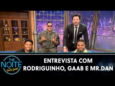 Entrevista com Rodriguinho, Gaab e Mr. Dan | The Noite (05/08/20)