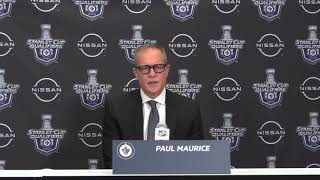 [MB] Paul Maurice on Jansen Harkins