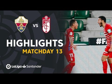 Highlights Elche CF vs Granada CF (0-1)