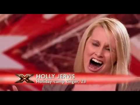 X Factor Worst Auditons - Big Mouth Holly Vs Simon Cowell