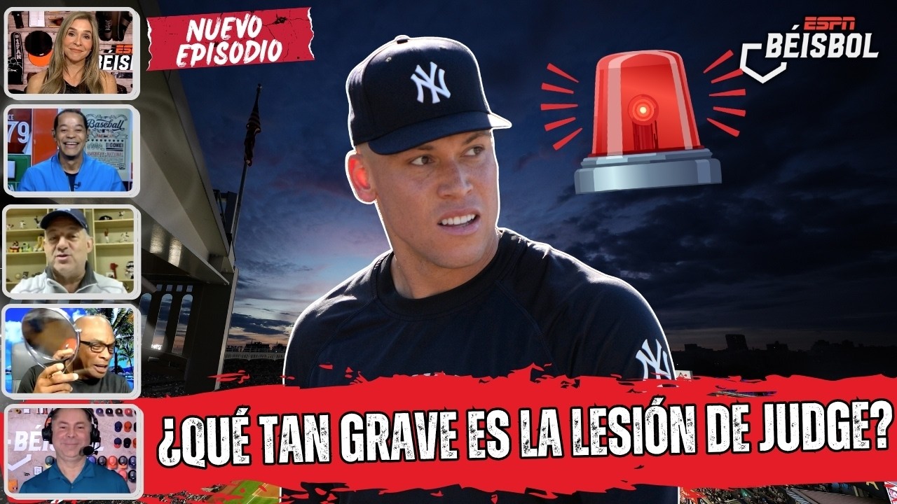 ALARMAS EN LOS YANKEES por la LESIÓN de AARON JUDGE. ¿Pueden sobrevivir sin ÉL? | ESPN Beisbol