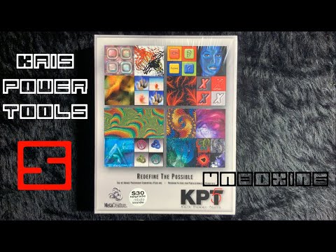 Retro Software Adobe Photoshop Plugin, "Kais Power Tools 5 Unboxing,"  Old School.
