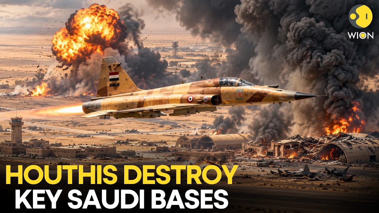 Saudi Under Attack LIVE: Houthis Launch Missile Strike On Key Saudi Bases, Middle East On Edge |WION